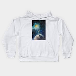 Little Prince Watercolor Kids Hoodie